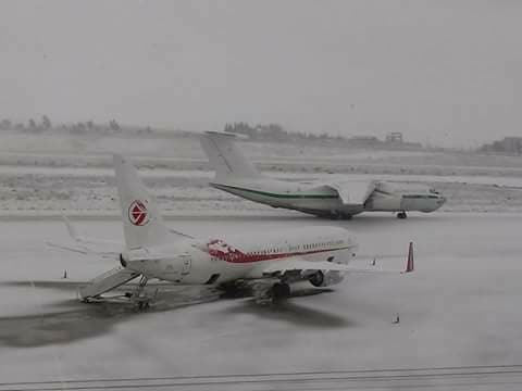 ثلوج في الجزائر