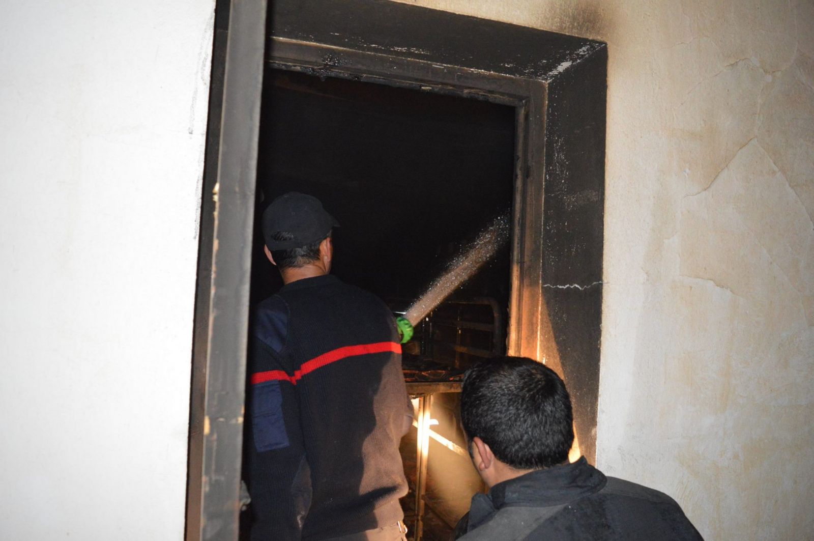 حريق بمبيت للإناث