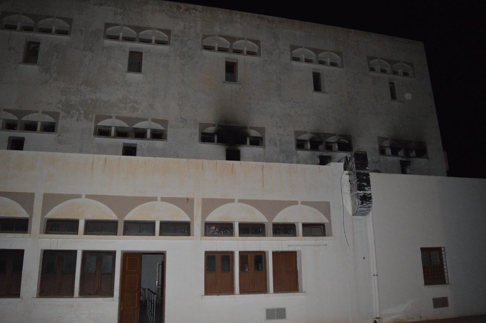 حريق بمبيت للإناث