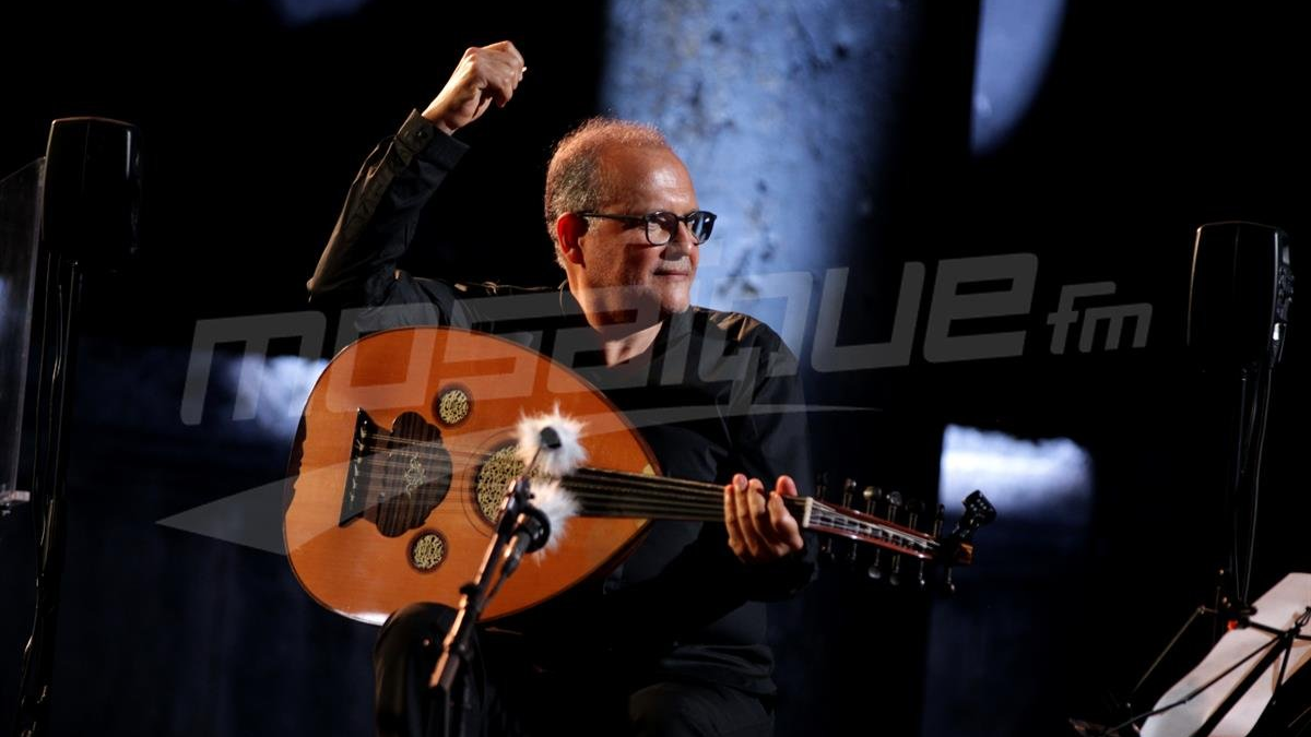 Soirée exceptionnelle d'Anouar Brahem au festival international de Dougga
