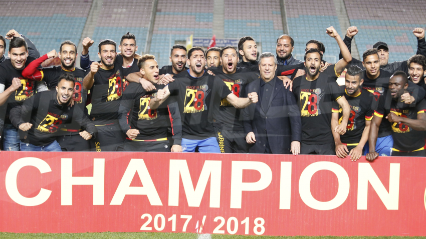 الترجي بطل موسم 2017-2018	