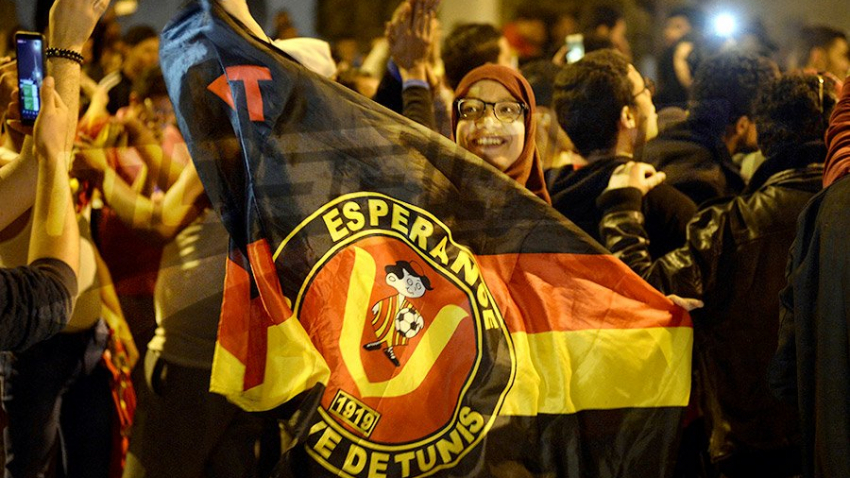 فرحة أحباء الترجي في نزل الحديقة 