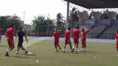 CAF -  Ligue Des Champions : 1ère séance d'entrainement de l'ESS