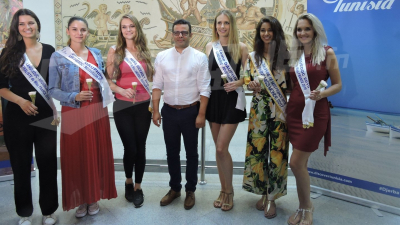 Les candidates de Miss France 2019 débarquent à Djerba