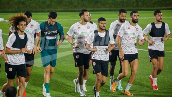 La sélection nationale effectue sa deuxième séance d'entraînements au Qatar