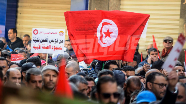 Durant le rassemblement et la manifestation: Taboubi adresse des messages à Saïed et au gouvernement