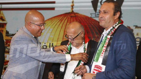 توقيع توأمة بين النادي الإفريقي ونادي جبل المكبر الفلسطيني.. 'لأجلك يا قدس'