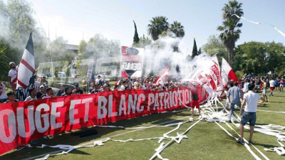 النادي الإفريقي يجري حصة تدريبية النادي الإفريقي يجري حصة تدريبية