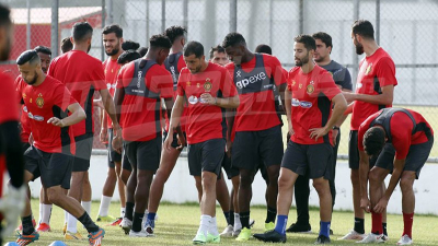 الترجي يجري حصّة تدريبية الترجي يجري حصّة تدريبية