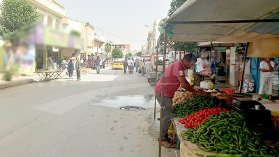 حركية عادية اول ايام الحجر الصحي الشامل بسليانة حركية عادية اول ايام الحجر الصحي الشامل بسليانة
