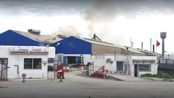 بنزرت: إصابة 4 عمال خلال أعمال صيانة لفرن بمصنع الفولاذ 