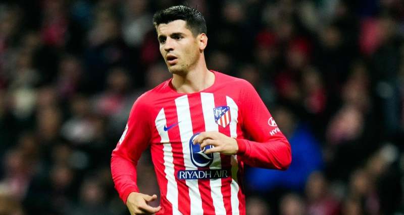 Atlético Madrid: Morata indisponible plusieurs semaines