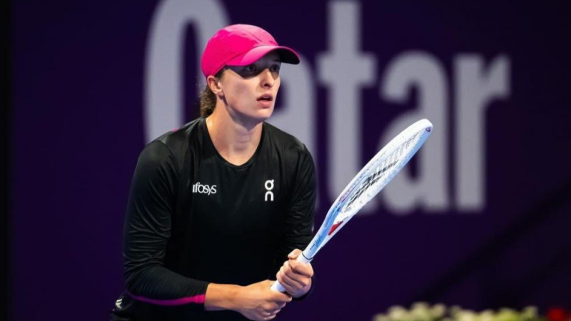 WTA Doha: Swiatek en finale sans jouer