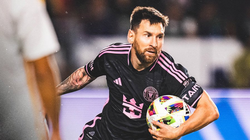 MLS: Messi sauve l'Inter Miami face au LA Galaxy