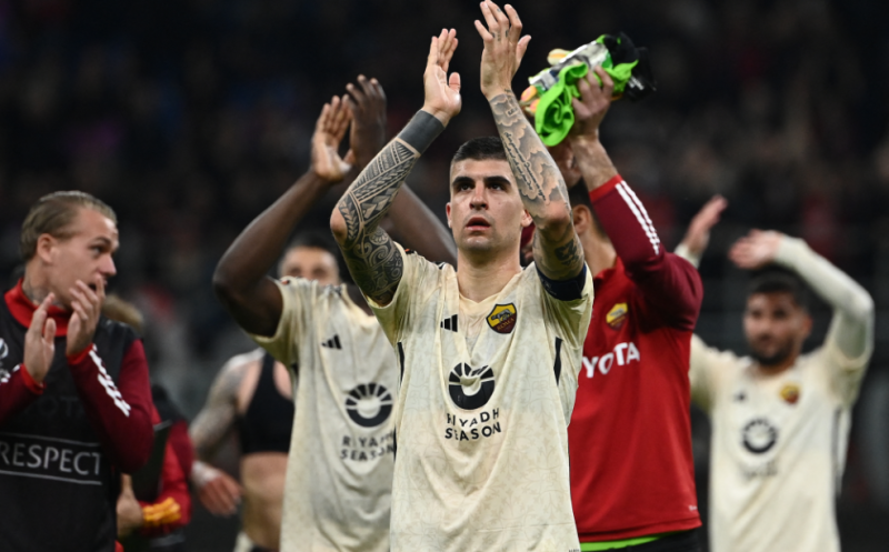 Ligue Europa: l'AS Rome prend une option face à l'AC Milan