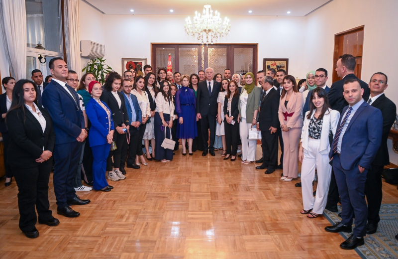 Saïed à la rencontre de la communauté tunisienne en Chine