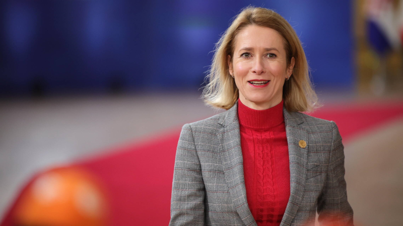 Kaja Kallas, cheffe de la diplomatie de l'UE