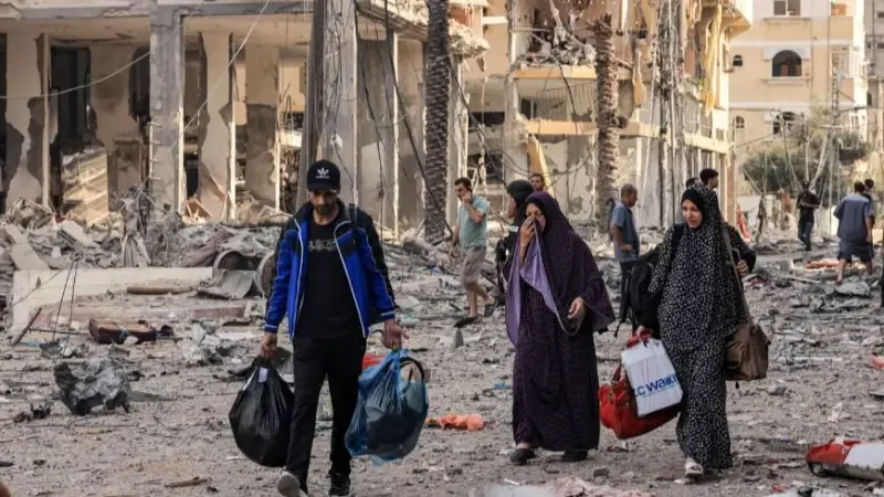 القصف لا يتوقف والمناشير أيضا.. أمر لسكان ...