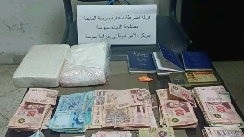 سوسة: الإحتفاظ بأجنبي بحوزته مادّة يشتبه ...