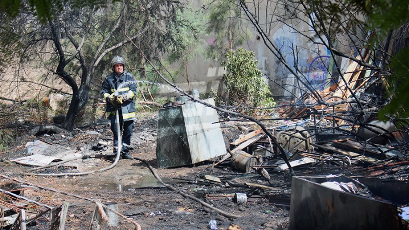 Tunis: Incendie maîtrisé à l'avenue Jean Jaurès