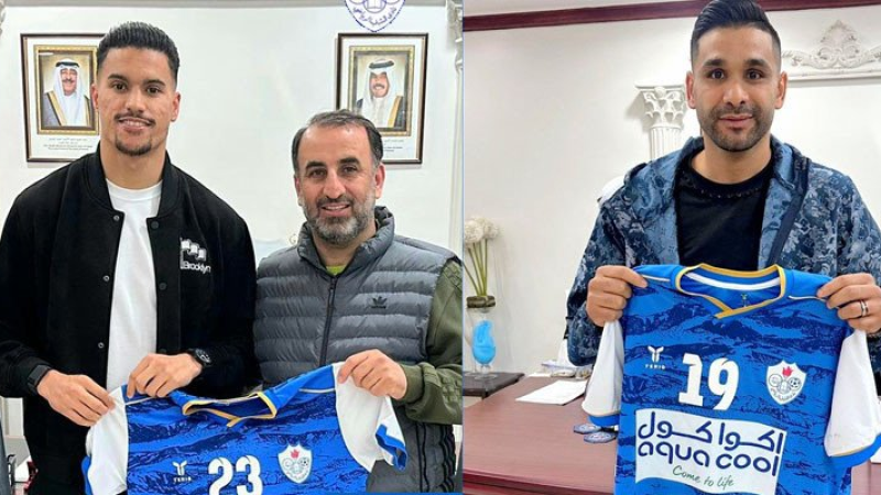 بلال العيفة ويوسف بن سودة في أربيل ...