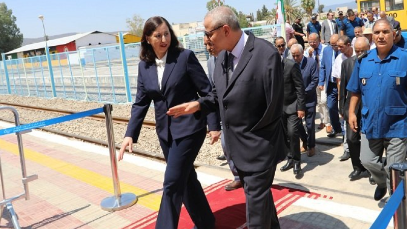 وزيرة النقل: نحو زيادة عدد رحلات خط قطار ...