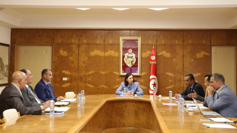 وزيرة النقل توصي بالتسريع في انجاز ...
