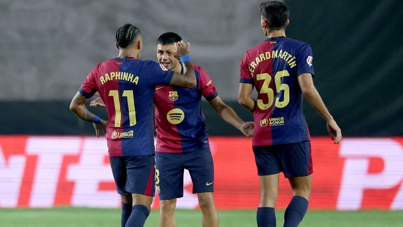 الدوري الإسباني: برشلونة يهزم رايو ...