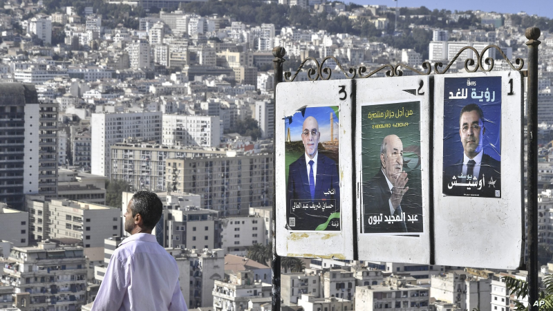 الجزائريون يختارون اليوم رئيسا جديدا ...