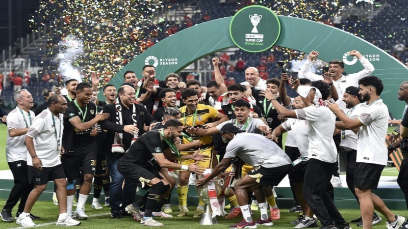 الزمالك يهزم الأهلي ويتوج ببطولة السوبر ...