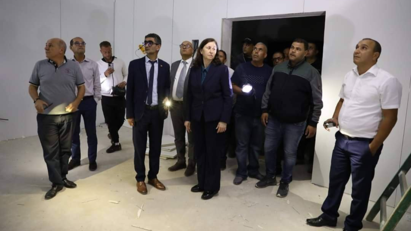 وزيرة التجهيز في زيارة غير معلنة لحضيرة ...