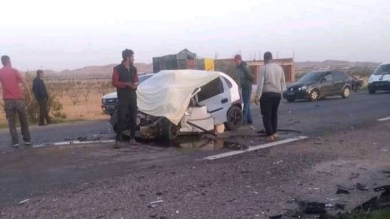 سيدي بوزيد: ثلاثة قتلى في اصطدام سيارة ...
