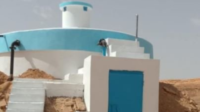 تطاوين: استكمال أشغال إحداث منشٱت مائية ...