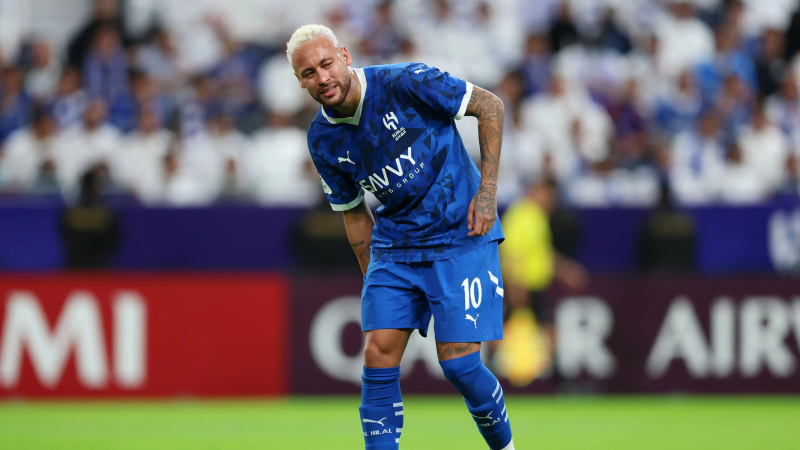 Foot: Neymar de nouveau blessé ?