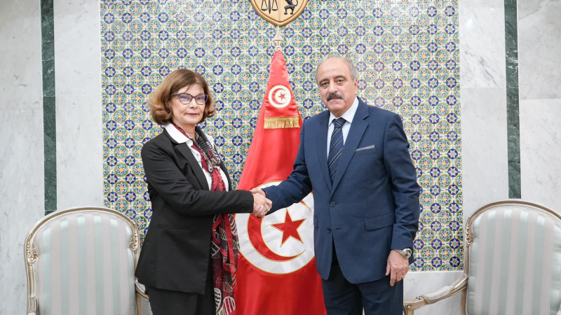 وزير الخارجية يلتقي سفيرة جمهورية ...