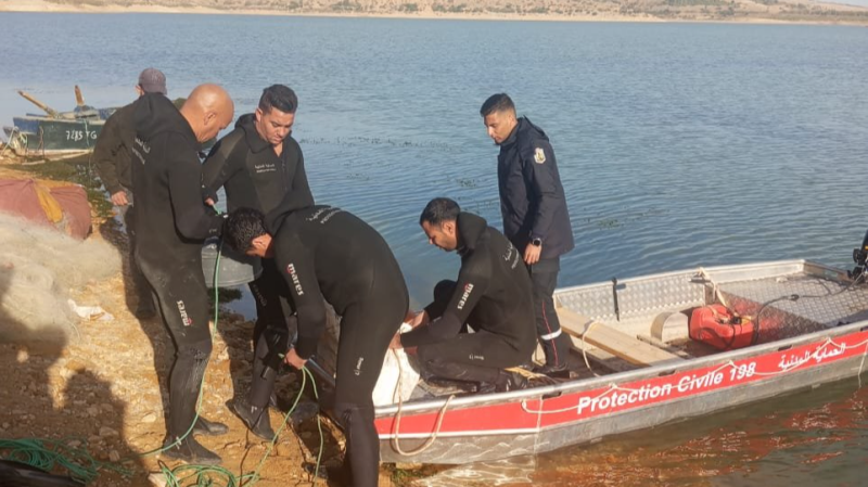 استئناف البحث عن جثة الشاب الغارق في سدّ ...