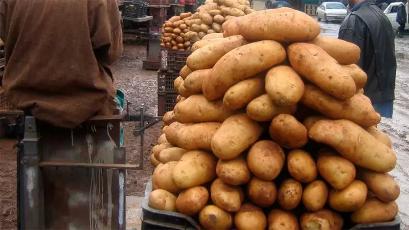 Monopole de pommes de terre: Patrouilles de sécurité dans les marchés