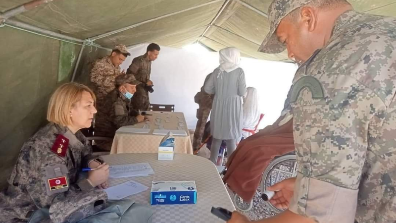 وزارة الدفاع تُنظّم قافلة صحية لأهالي ...