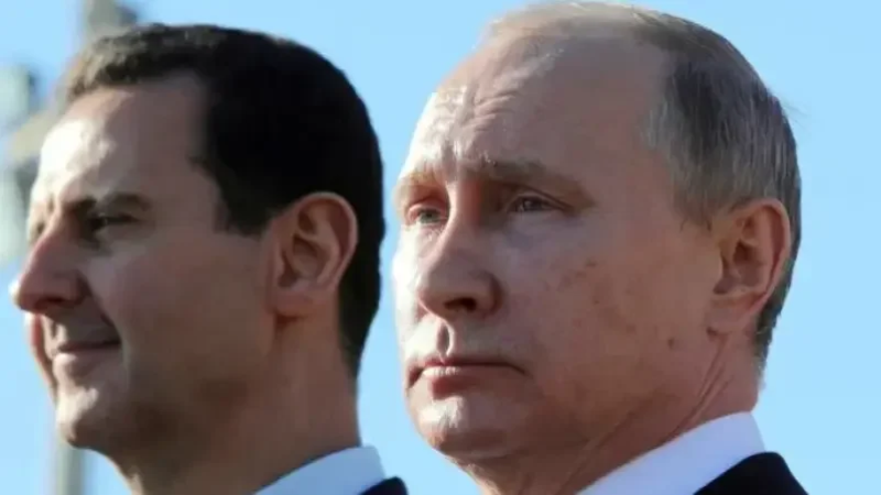 Vladimir Poutine - Bachar Al-Assad