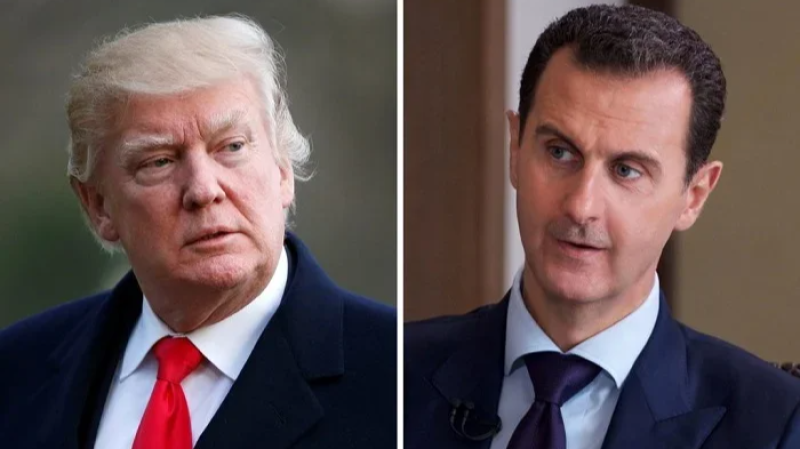 ترامب: 'بشّار الأسد فرّ من بلاده.. وحليفته ...