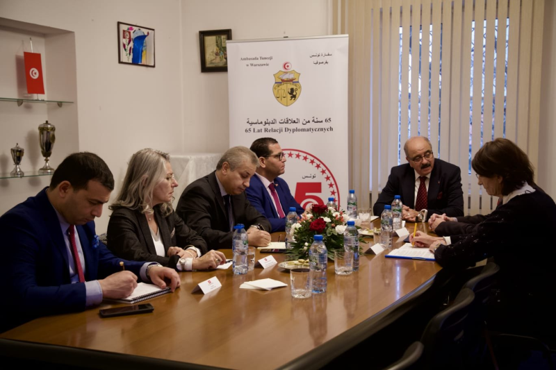 Nafti et le président de la Chambre de Commerce de Pologne