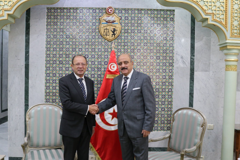 Nafti et le directeur général de l'AICTO