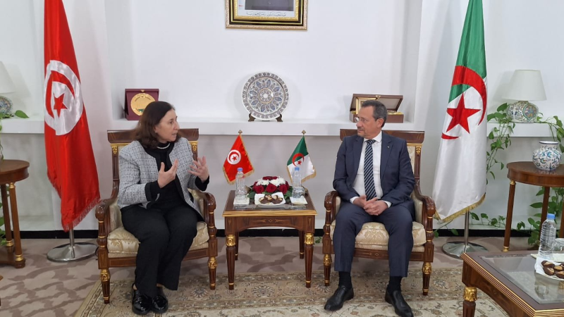 الزنزري تبحث في الجزائر دعم التعاون في ...