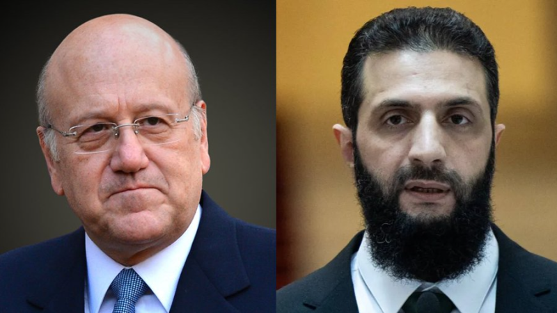 Liban - Syrie: Rencontre entre Mikati et Al-Sharaa...
