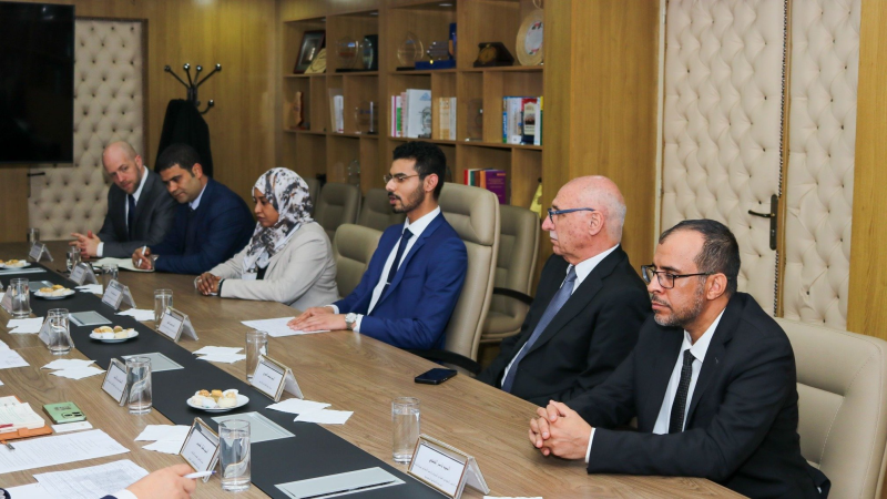 وفد عن الوكالة الدولية للطاقة الذرّية