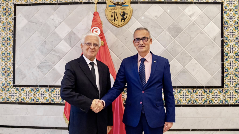 Ben Ayed avec Mohamed Saleh Ben Aissa