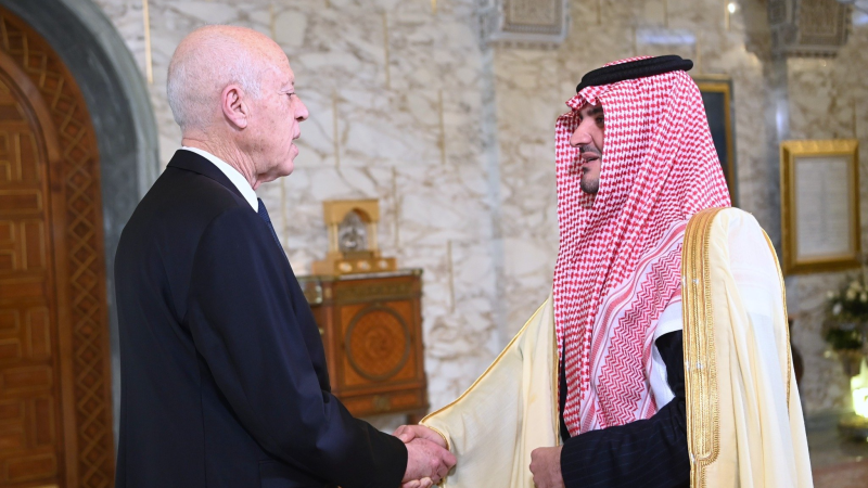 سعيّد يستقبل وزير الداخلية السعودي ...