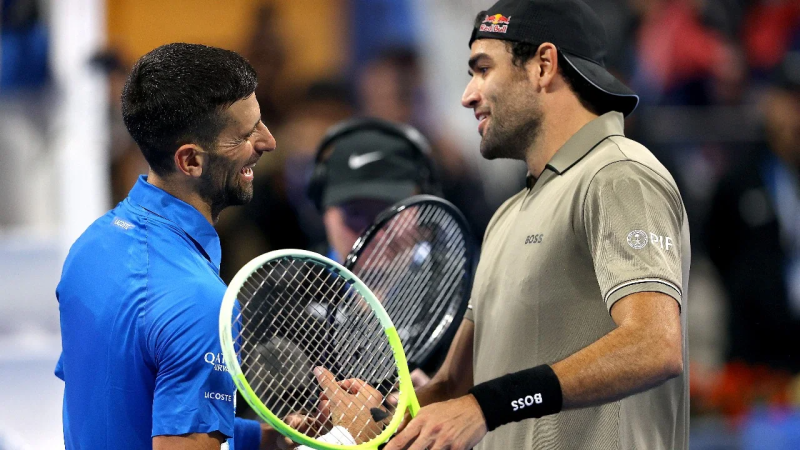 Djokovic - Matteo Berrettini