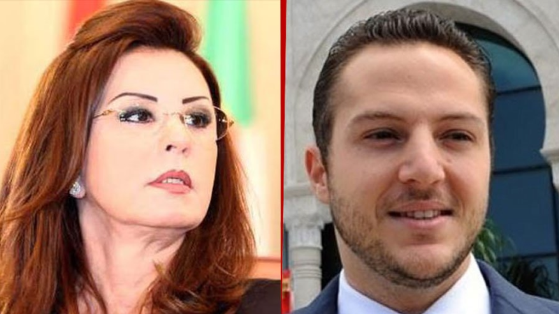 Leila Trabelsi et Sakhr El Materi