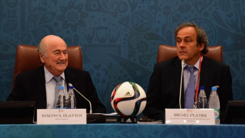 Platini - Blatter